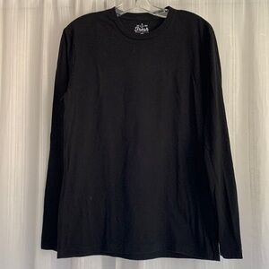 Fresh Clean Tees Mens Black Long Sleeve Tee
